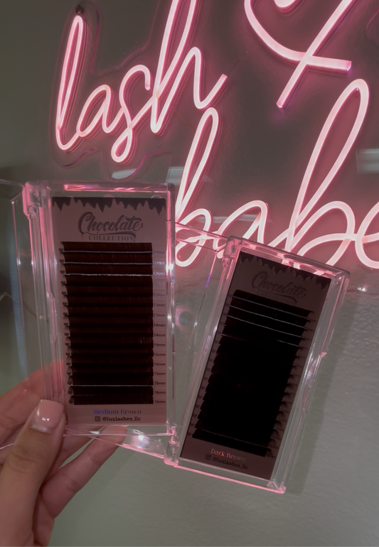 .05 Dark Brown lashes