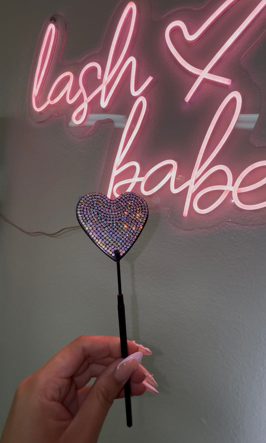 Blinded out dental mirror