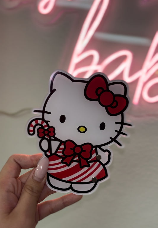 Christmas hello kitty tile